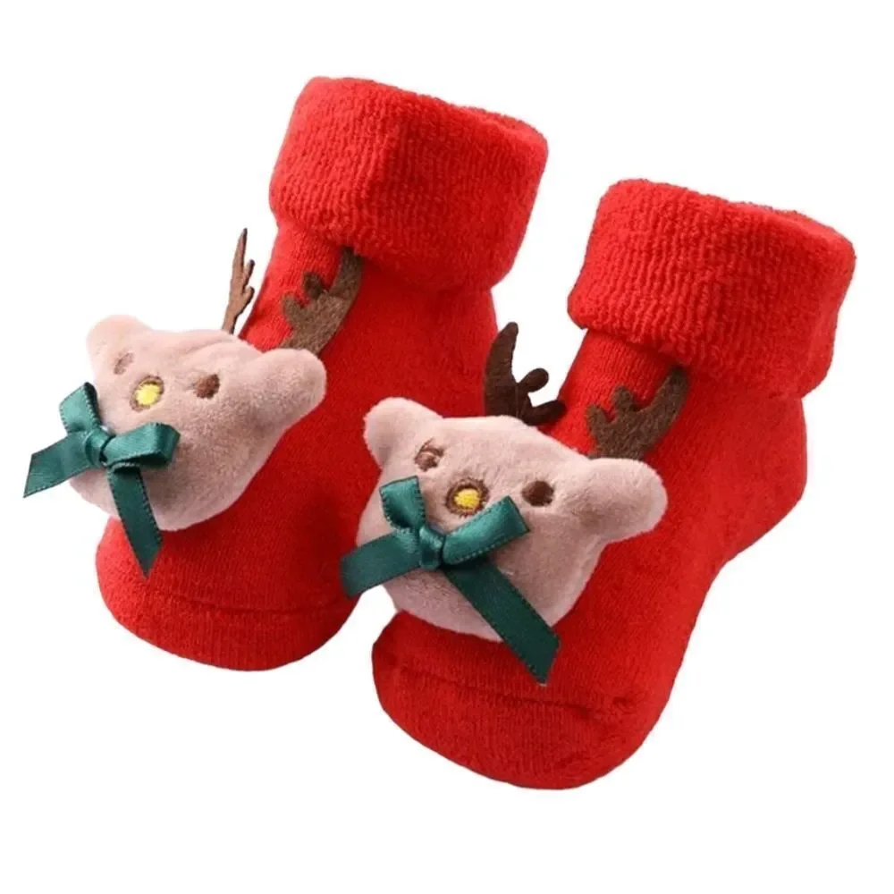 Reindeer Baby Booties